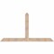 Ekena Millwork Portland Smooth Timber Gable Bracket, Douglas Fir, 84"W x 45"H x 3 1/2"D x 5 1/2"F, 13/12 Pitch GBW084X45X0406POR00SDF - alternate 1